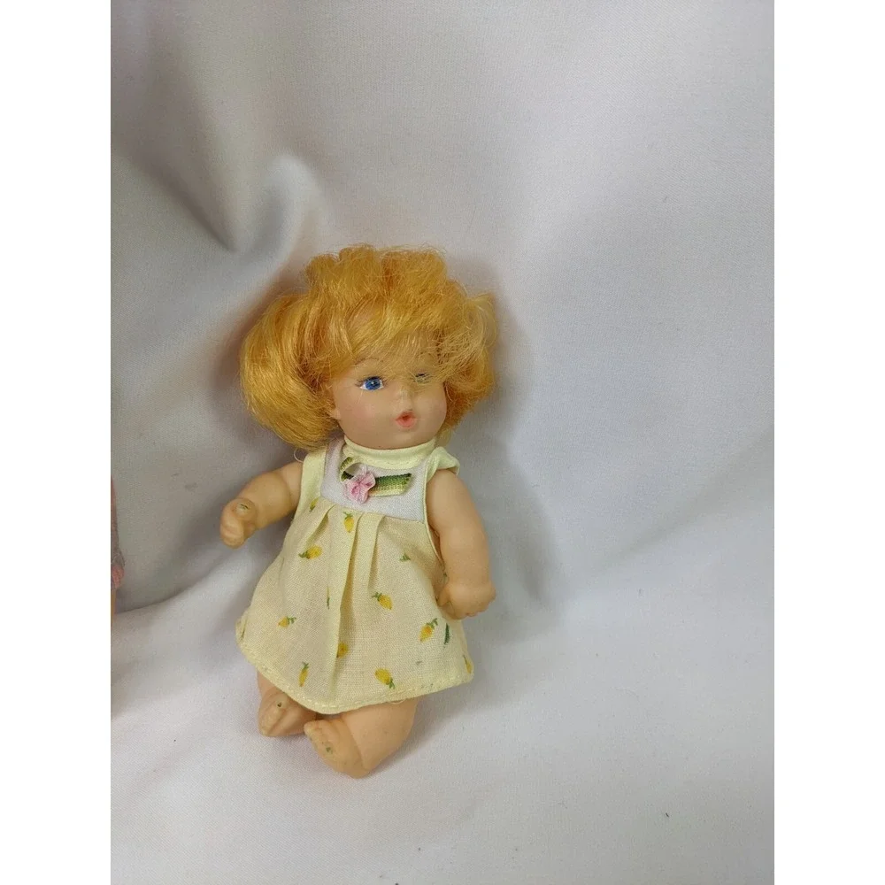 Vintage Plastic Baby Doll Lot Clothes Hollow‎ Drink Wet
